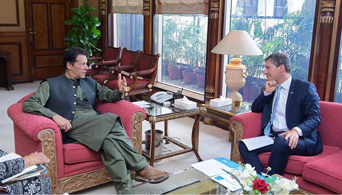 PM Imran tells UN Resident Coordinator govt focused on addressing issue of malnutrition