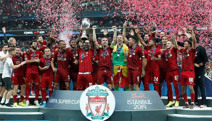 Liverpool win Super Cup after penalty shootout