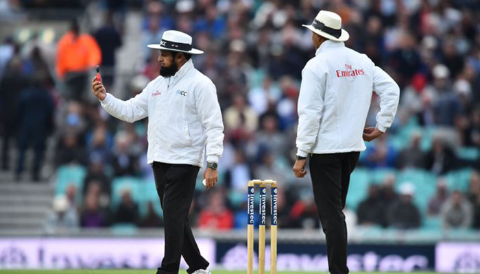 Aleem Dar equals Steve Bucknor's record for umpiring most Test matches