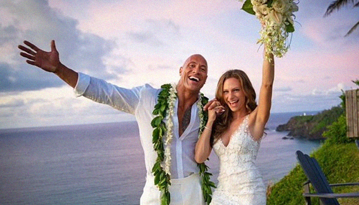 Dwayne 'The Rock' Johnson marries longtime partner Lauren Hashian in Hawaii
