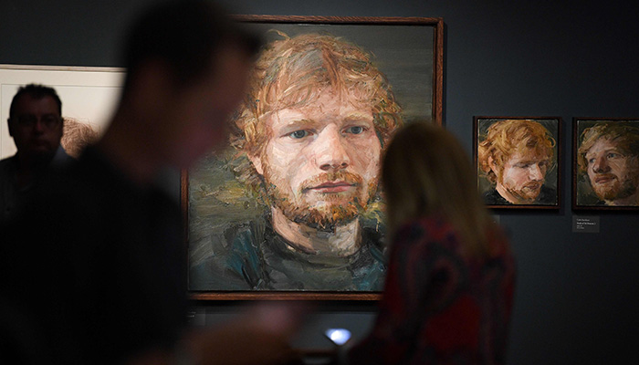 English town celebrates local hero Ed Sheeran