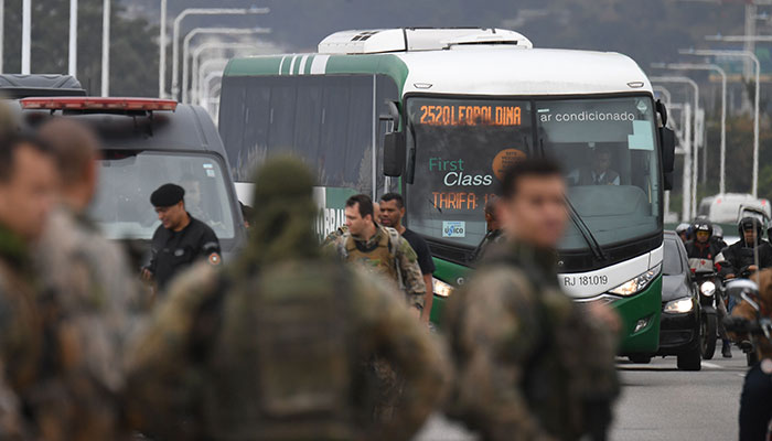 Brazil bus hijacker, armed with toy gun, shot dead by police