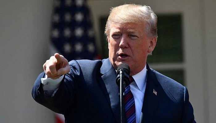 US President Donald Trump