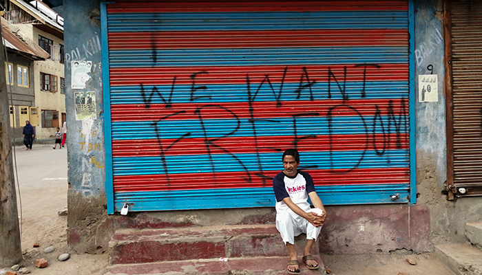 'We won't give an inch': India faces defiance in 'Kashmir's Gaza'