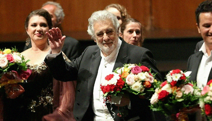 Despite sexual harassment accusations, opera legend Placido Domingo gets standing ovation