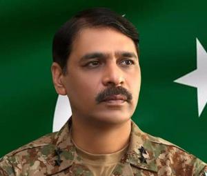 Posters of DG ISPR Maj-Gen Asif Ghafoor surface in Indian occupied Kashmir