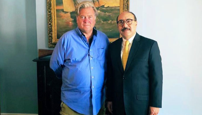 Indian ambassador to US meets far-right ideologue Steve Bannon