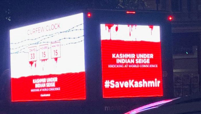  ‘Curfew clock’ launched in London, NY to track India’s Kashmir clampdown 