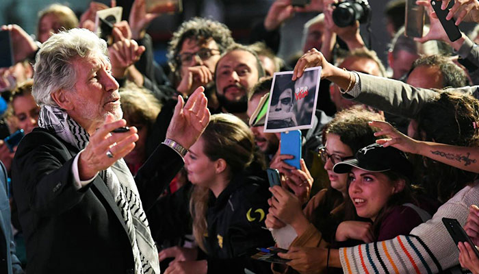 Pink Floyd co-founder Roger Waters rocks Venice Film Festival with 'US + THEM'