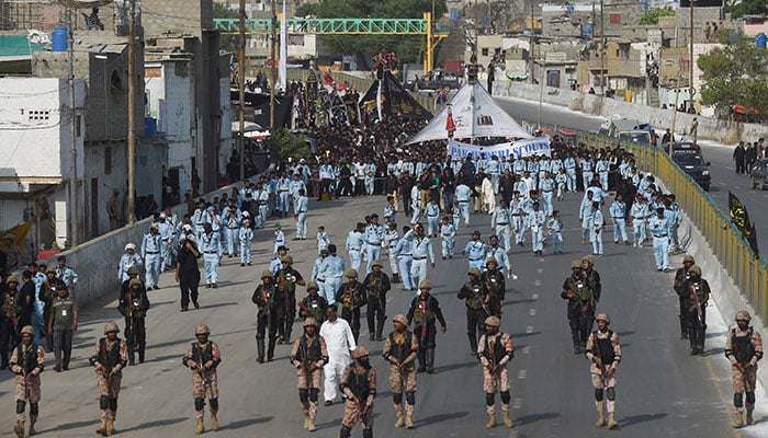 Youm-e-Ashur observed across Pakistan amid tight security