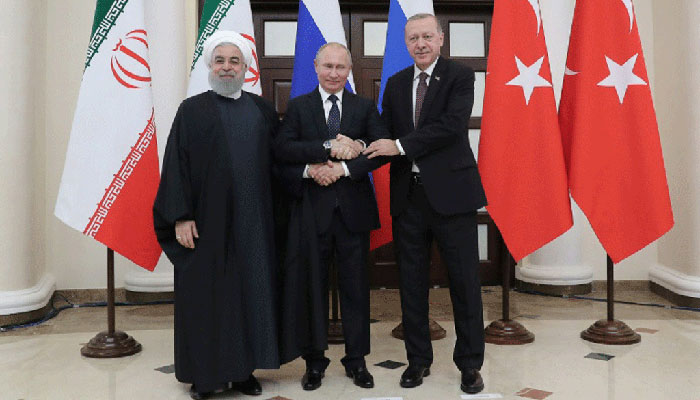 Erdogan hosts Putin, Rouhani for Syria summit