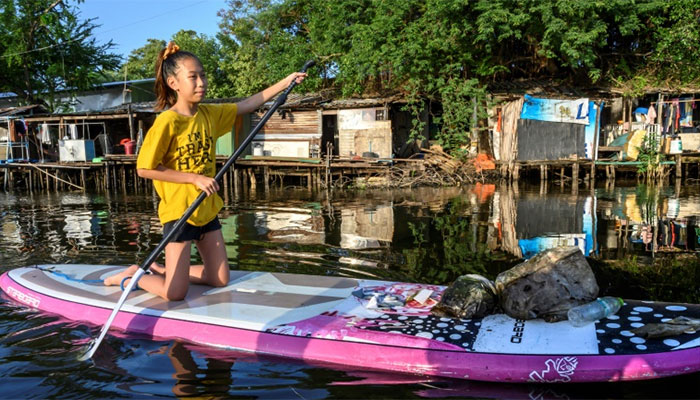Lilly, Thailand's Greta Thunberg, wages 'war' on plastic