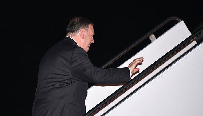 Pompeo heads to Saudi Arabia after US blames Iran