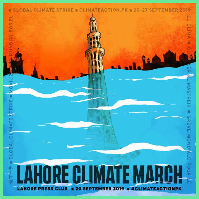 What is Pakistan's climate march about?