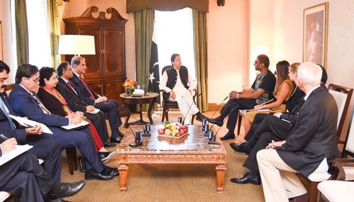 PM Imran, Amnesty boss talk 'human rights, humanitarian situation' in occupied Kashmir