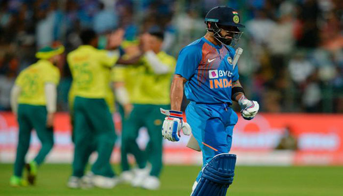 India restricted to 134-9 by South Africa in third T20