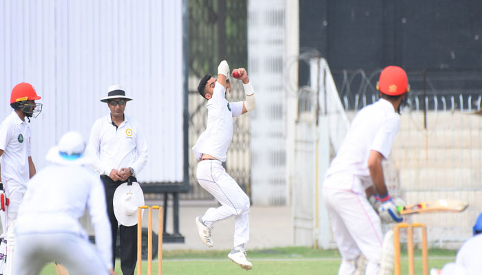 Khyber Pakhtunkhwa 97/2 against Sindh’s 476/9 in Quaid-e-Azam Trophy