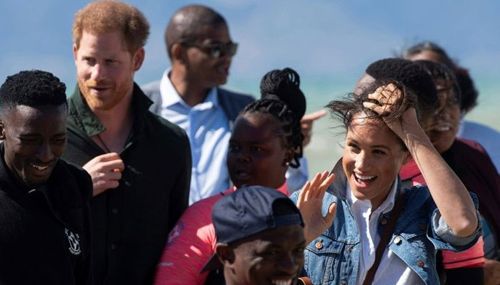 Prince Harry, Meghan Markle talk mental health during SA tour