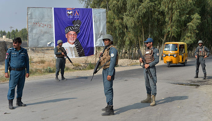 Afghan presidential vote held in relative calm, but turnout low
