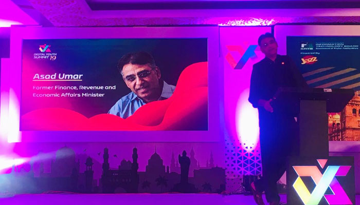 ‘Pakistan can win all wars by strengthening the youth’: Asad Umar graces Digital Youth Summit ’19