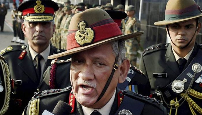 Nuclear weapons not made for war-fighting, says Indian army chief Bipin Rawat