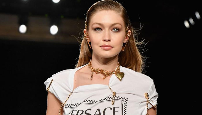 Gigi Hadid confronts gatecrasher on Chanel's Paris catwalk