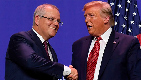 Australian leader says Trump wanted 'point of contact' for Russia probe