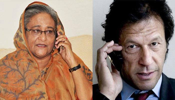 PM Imran telephones Bangladesh Prime Minister Sheikh Hasina