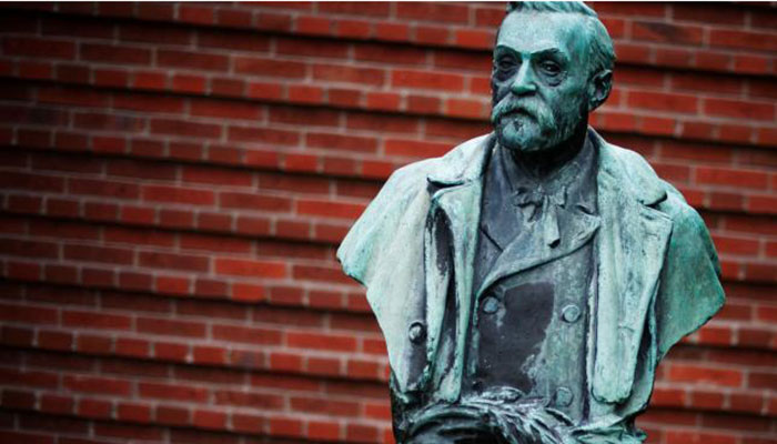 Alfred Nobel, creator of dynamite and high-minded prizes