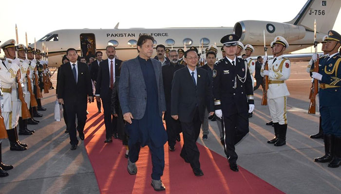 PM Imran Khan in China on two-day visit