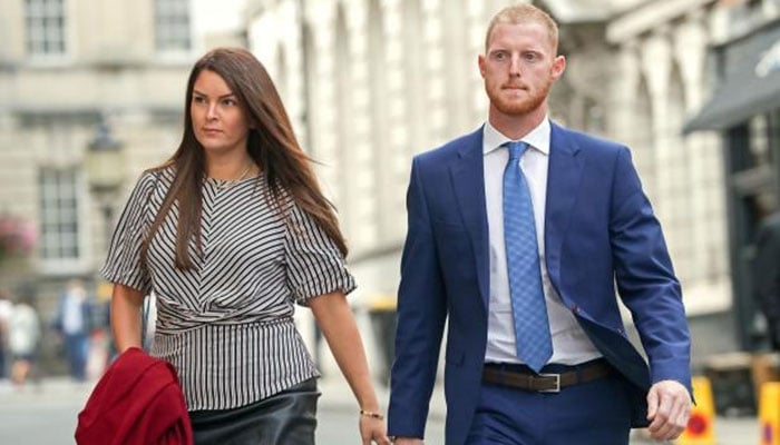 Ben Stokes' wife laughs off reports of altercation with cricketer