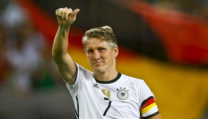German footballer Bastian Schweinsteiger announces retirement