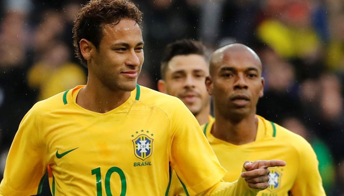 Neymar becomes youngest to 100 Brazil caps in friendly draw