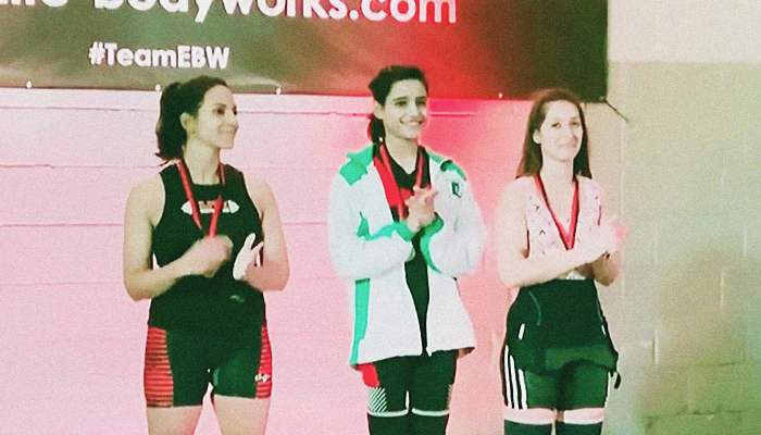 Pakistan's Rabia Shahzad on a roll, wins gold in Hampshire Weightlifting Championship