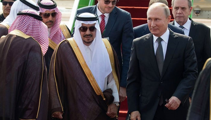 Putin visits Saudi Arabia following attacks on oil installations 