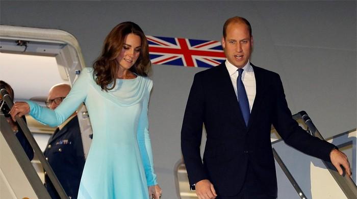 Prince William, Kate Middleton land in Pakistan for historic tour
