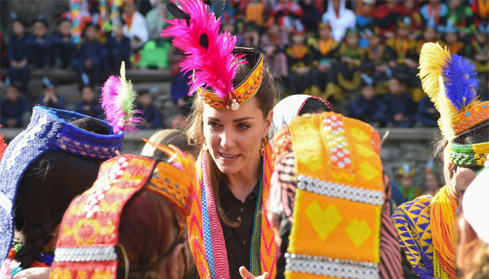 Prince William and Kate socialise in Kalash Valley, try on feathered caps, luxurious shawls