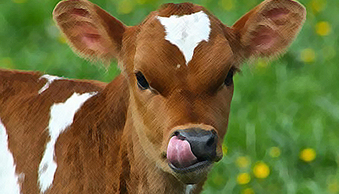 Distressed calf rescued from 30-feet well in Okara after an hour of efforts