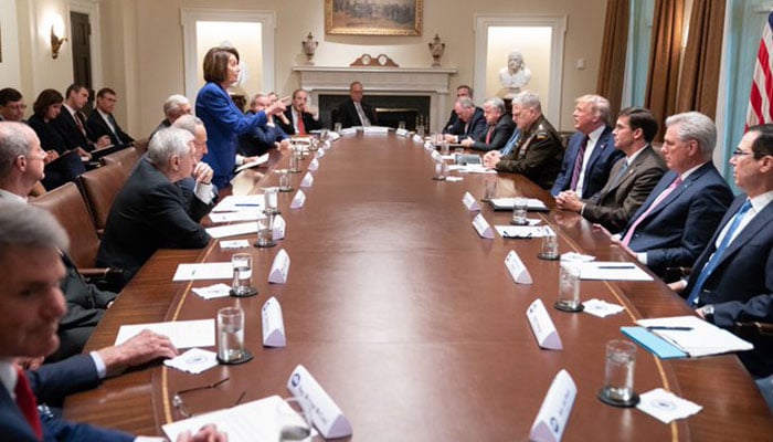 Nancy Pelosi makes Trump ‘meltdown photo’ her new Twitter cover 