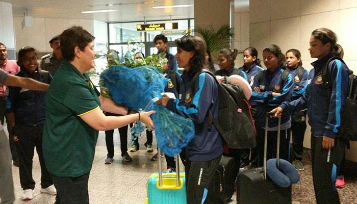 Bangladesh women team arrives in Pakistan for limited-overs series