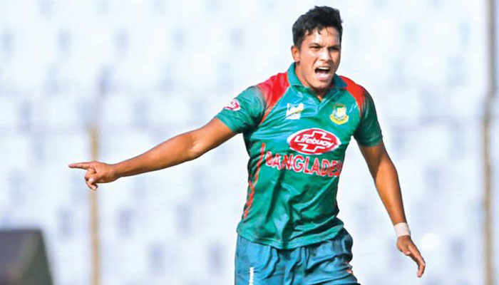 Bangladesh´s Saifuddin ruled out of India T20s