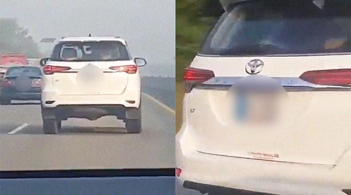 Motorway police officer files case over video allegedly showing inappropriate acts in car