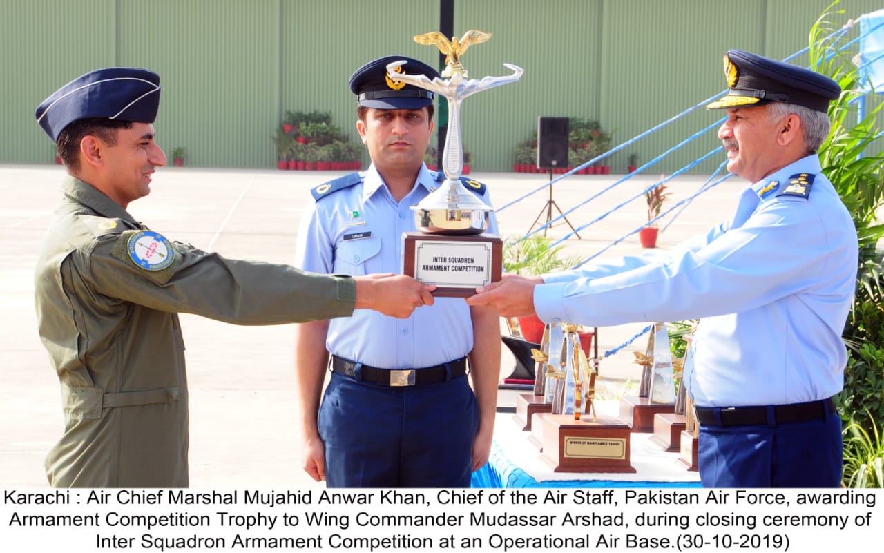 No 11 Multirole Squadron wins PAF Inter Squadron Armament Competition
