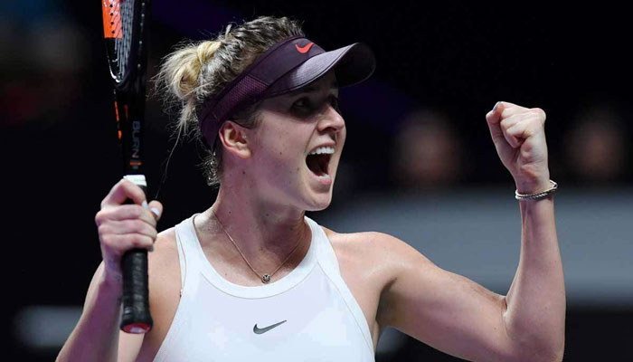 Defending champion Svitolina first person to reach WTA semi-finals