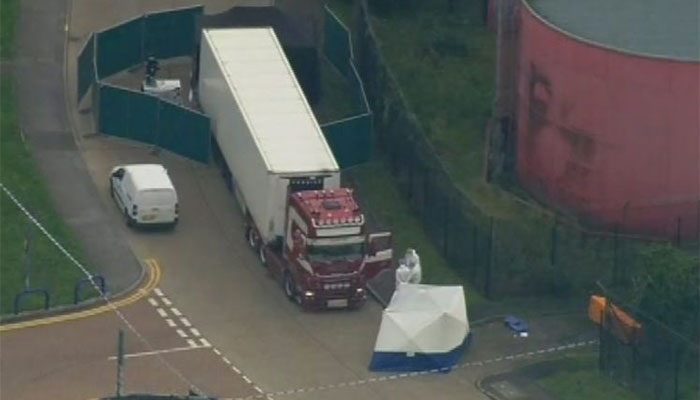 Over 30 Pakistani migrants found in lorry in France