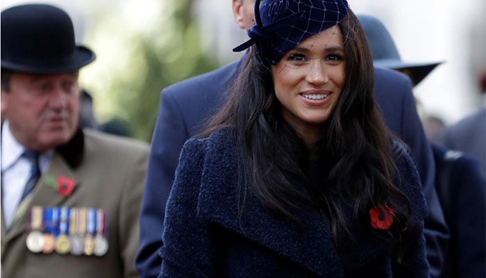 Meghan Markle makes first visit to Westminster Abbey's Field of Remembrance