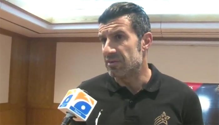 Invest at grass-roots level: Football star Figo advises Pakistan Football Federation