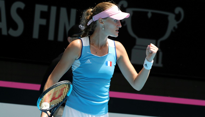 France crush Australian dreams to win Fed Cup final