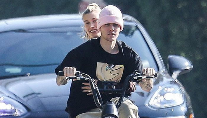 Justin Bieber enjoys outdoor fun on a cycle with Hailey Baldwin