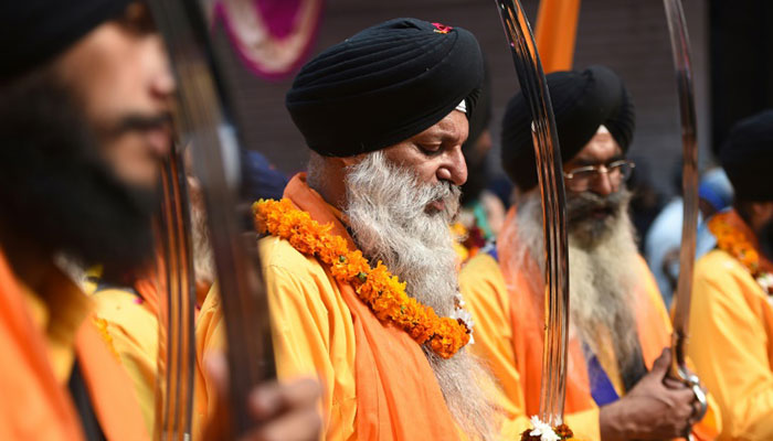 Sikhs celebrate founder Guru Nanak's birth anniversary